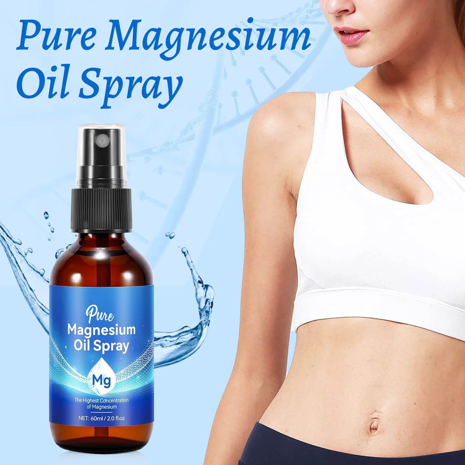Bath Salts Magnesium - Магниевый спрей 60 мл для расслабления