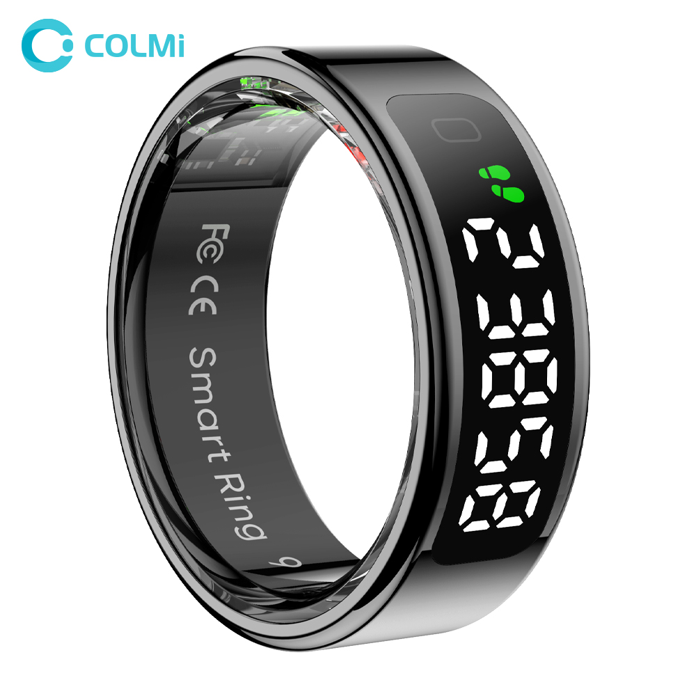 Women'S Health & Wellness Center - Смарт-кольцо COLMI R12 с экраном дисплея