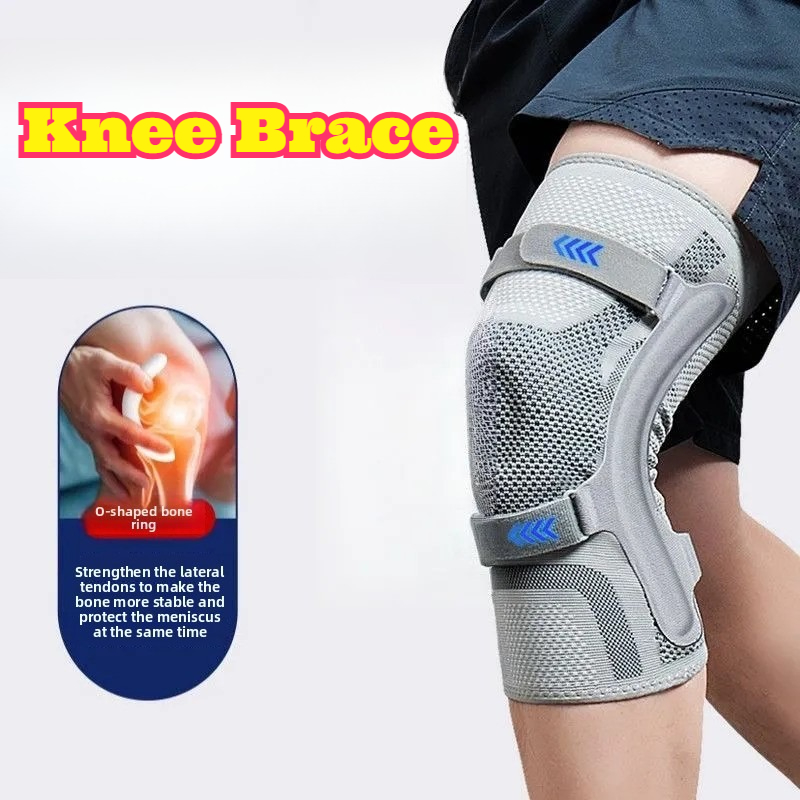 Compression Knee Sleeve - Наколенник-фиксатор для колена, стабилизатор надколенника, снятие