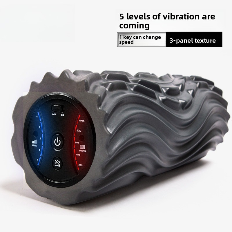 Vibrating Foam Roller - Электрический массажный ролик для йоги с