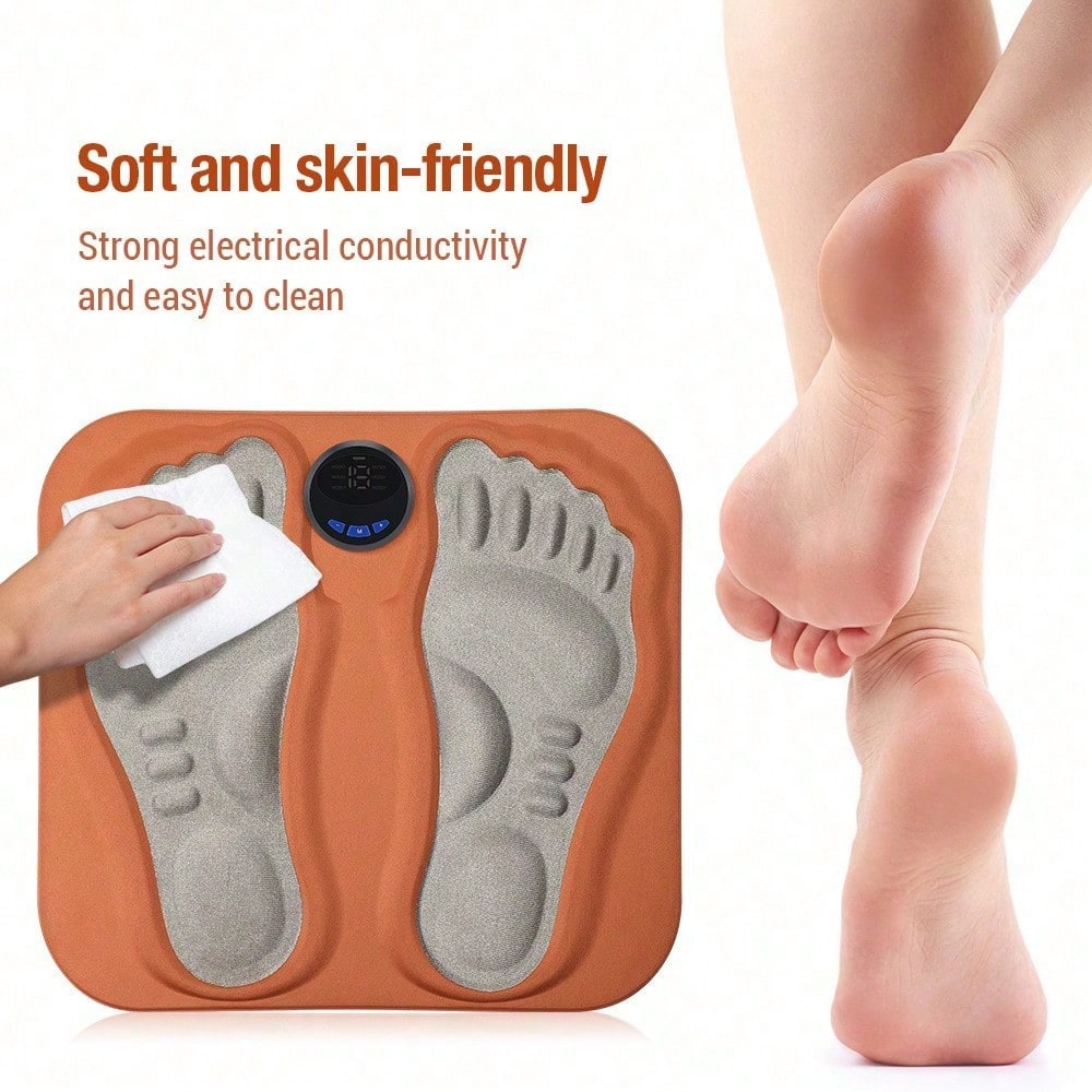 Ems Foot Massager - Интеллектуальный EMS-массажер для ног: импульсный, микротоковый,