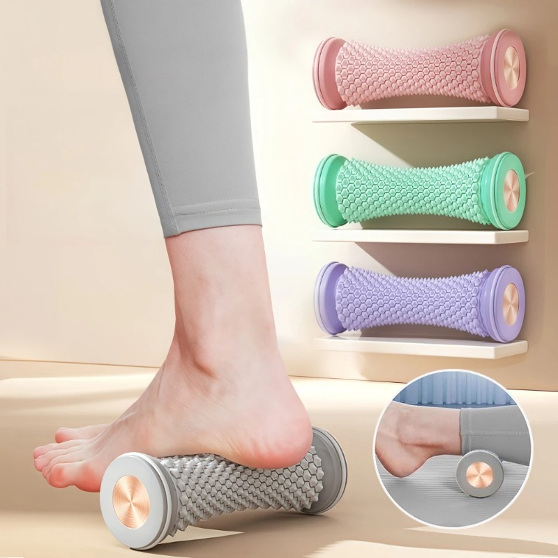 Health Wellness Yoga - Массажер для ног пластиковый ручной, ролик