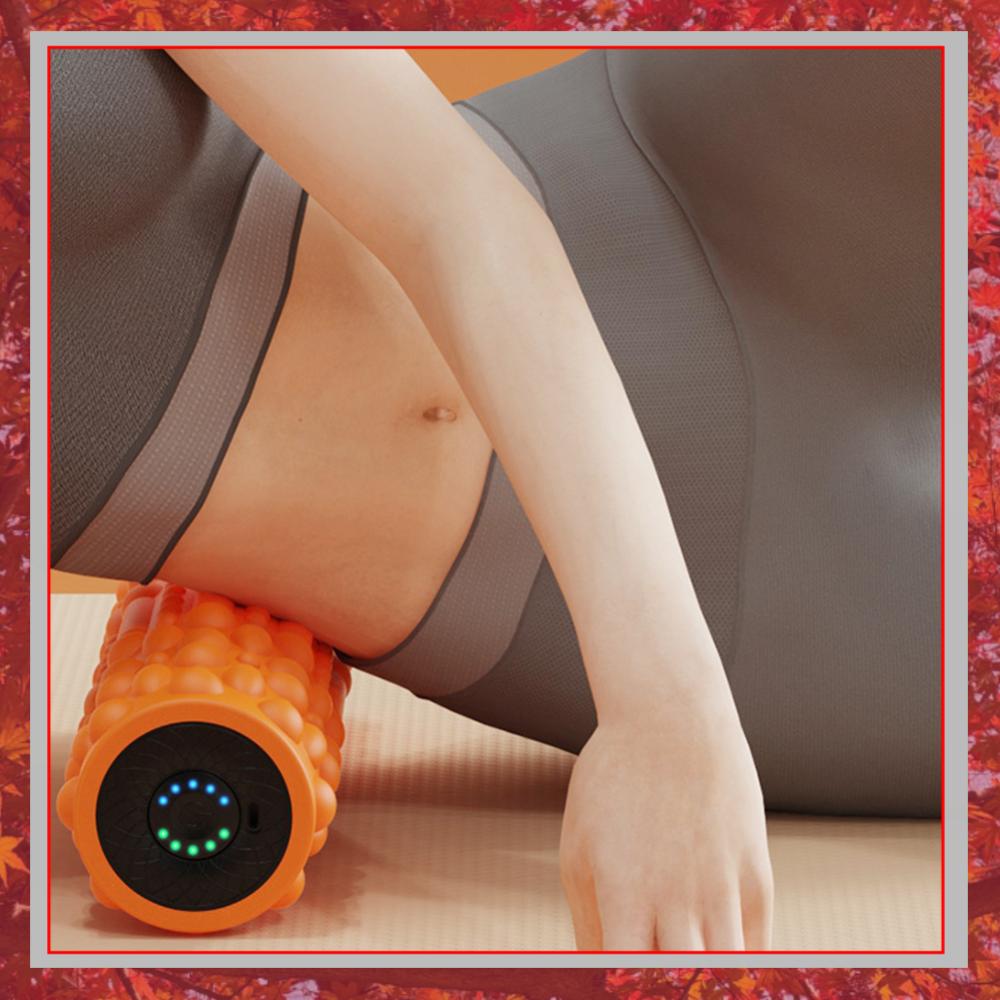Vibrating Foam Roller - Электрический вибромассажный ролик для йоги и