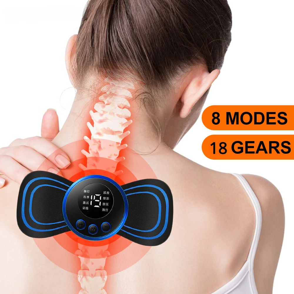 Ems Foot Massager - EMS массажер для шеи, мини-массажер для