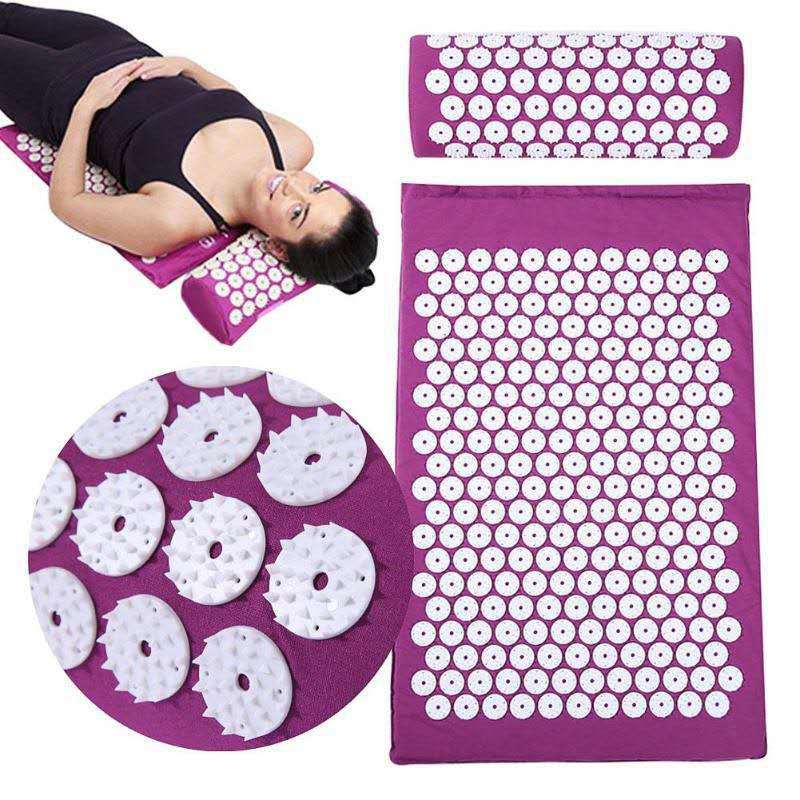 Acupressure Mat Set - Коврик для акупрессуры для спины, игла