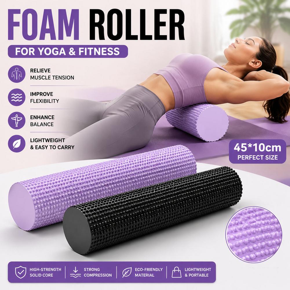Vibrating Foam Roller - Массажный ролик из ЭВА для упражнений