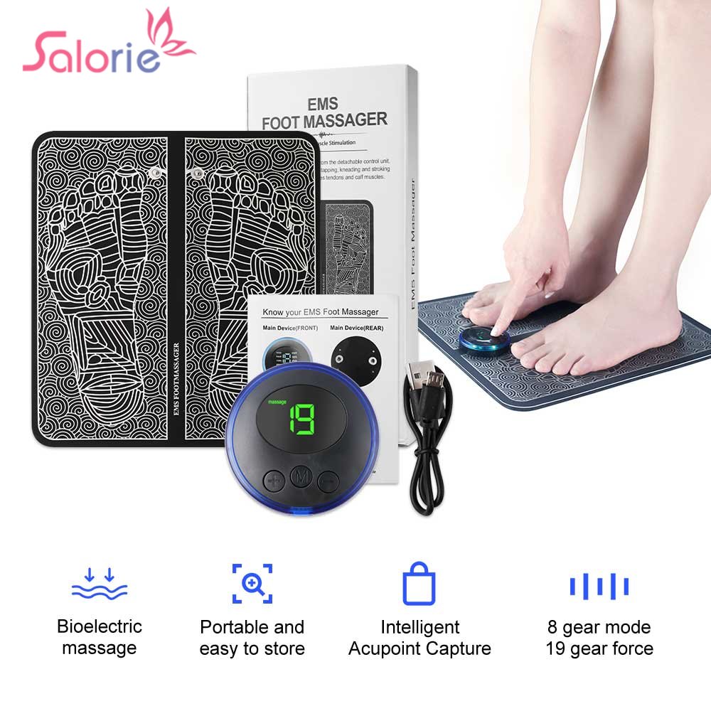 Ems Foot Massager - EMS массажный коврик для ног, физиотерапия,