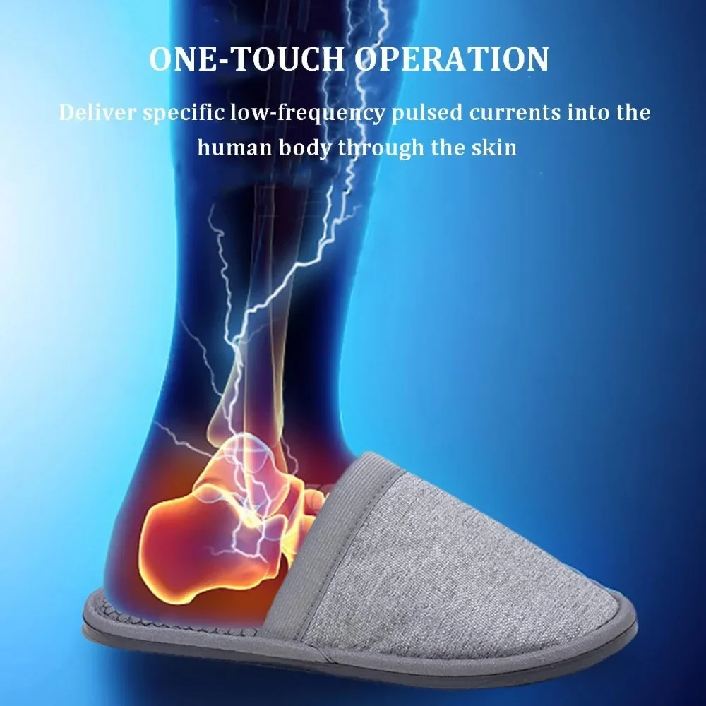 Электрические массажные тапочк – обзор и цена Ems Foot Massager