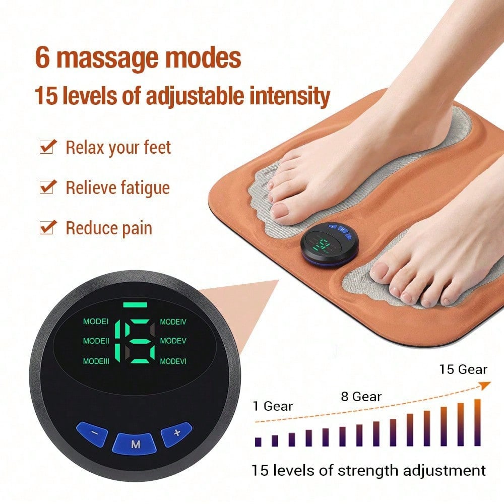 Интеллектуальный EMS-массажер  – обзор и цена Ems Foot Massager