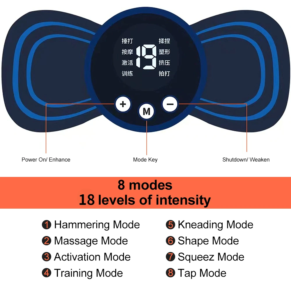EMS массажер для шеи, мини-мас – обзор и цена Ems Foot Massager