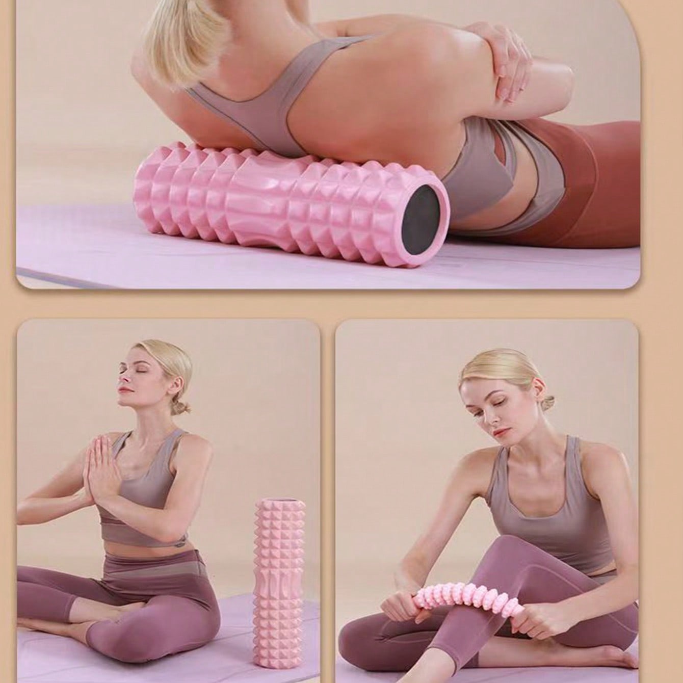Массажный валик из пены, 45*13 – обзор и цена Vibrating Foam Roller
