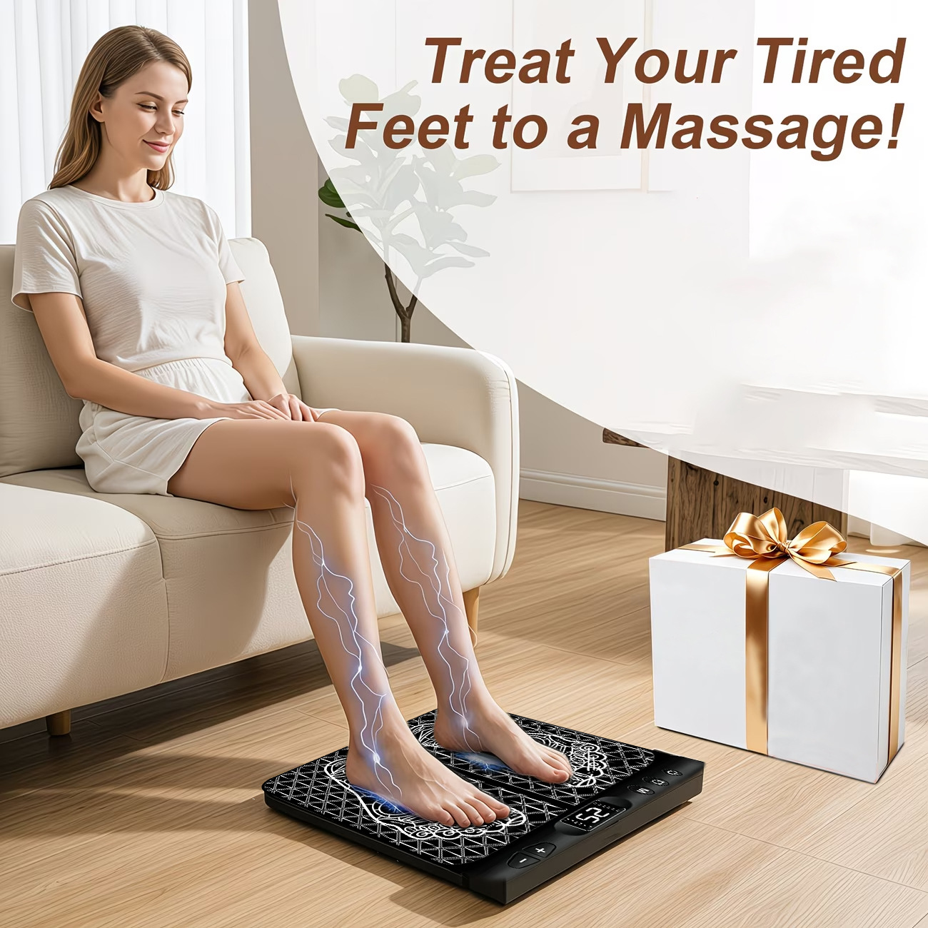 Массажный коврик для ног EMS с – обзор и цена Ems Foot Massager