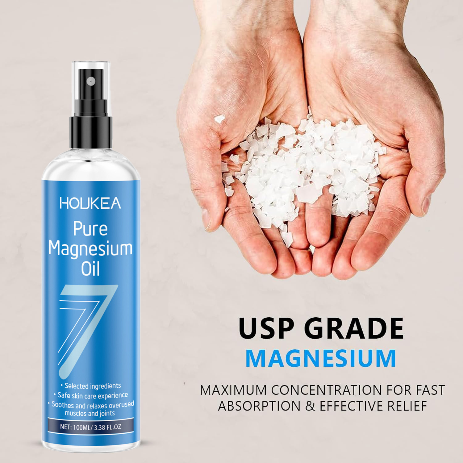 Чистый магниевый спрей-масло - – обзор и цена Bath Salts Magnesium