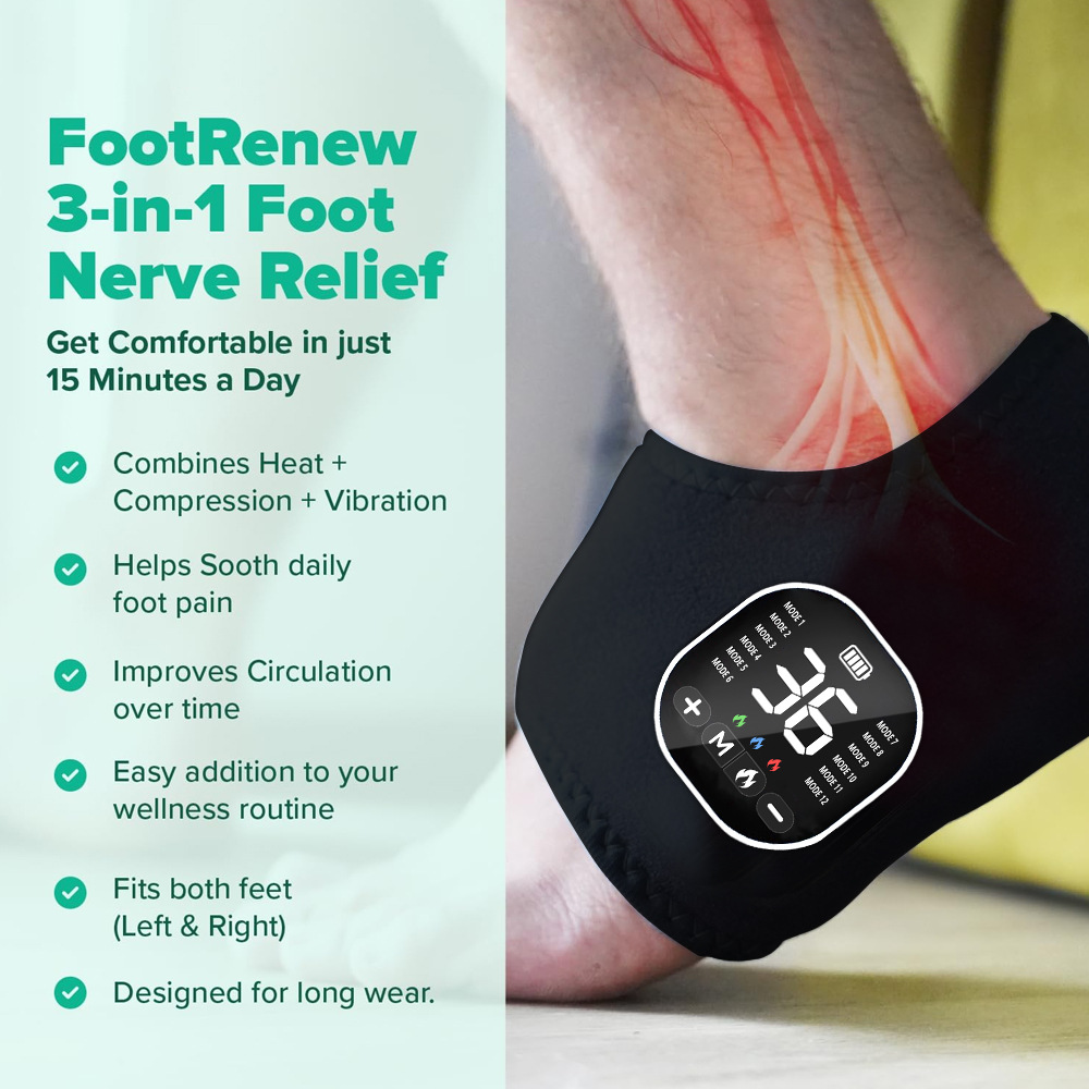 Массажер для суставов с функци – обзор и цена Ems Foot Massager