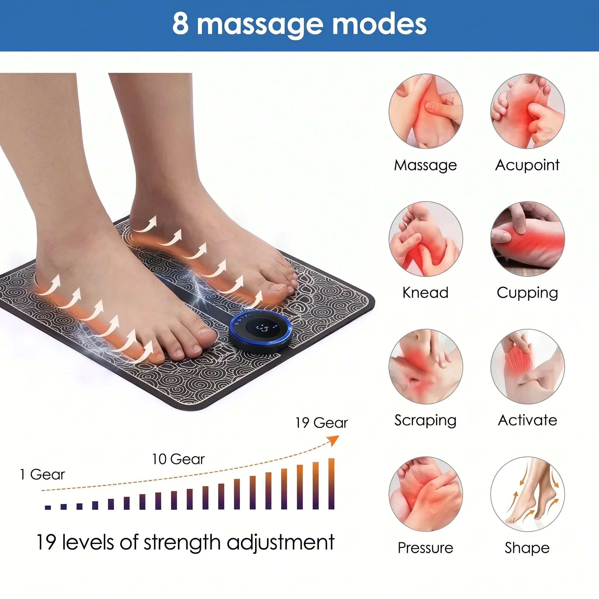 Массажер для ног EMS: электрич – обзор и цена Ems Foot Massager